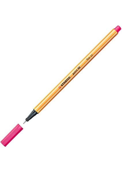 Keçe Uçlu Ince Kalem 88 Point 0.4 mm Pembe 88/56