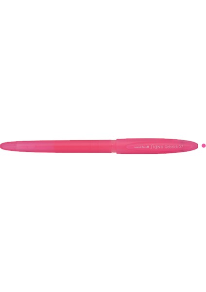 Roller Kalem Signo Gelstick Jel Bilye Uç 0.7 mm Fosforlu Pembe UM-170