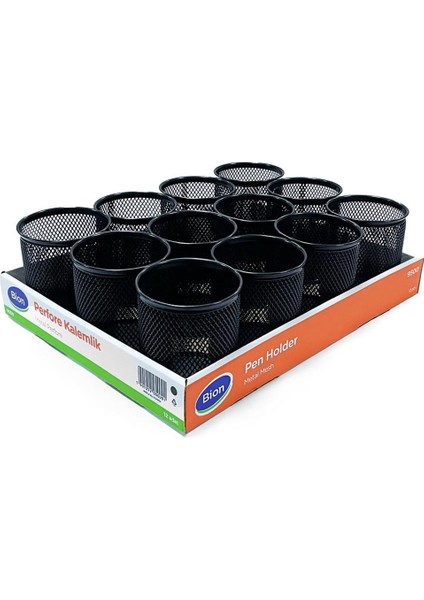 Perfore Tek Kalemlik Tepsi Siyah 12 Li 9500S