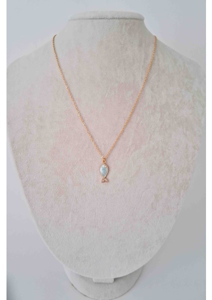 Mineli Balık Figürlü Kolye fiyatları