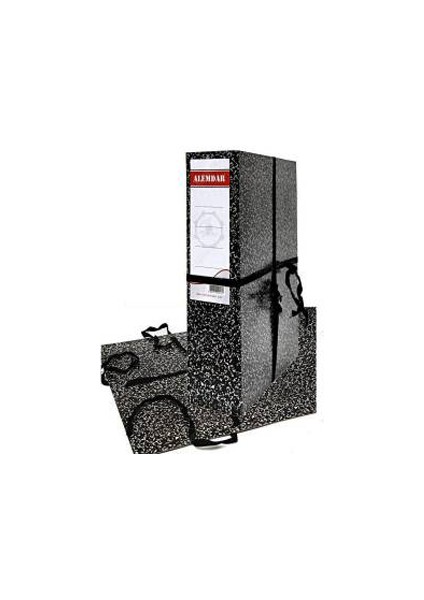 Bağlı Klasör Ipli Karton Geniş Dmo 34 cm Siyah