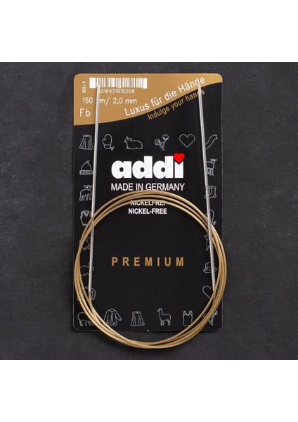 Addi 2mm 150CM Klasik Misinalı Şiş- 105-7