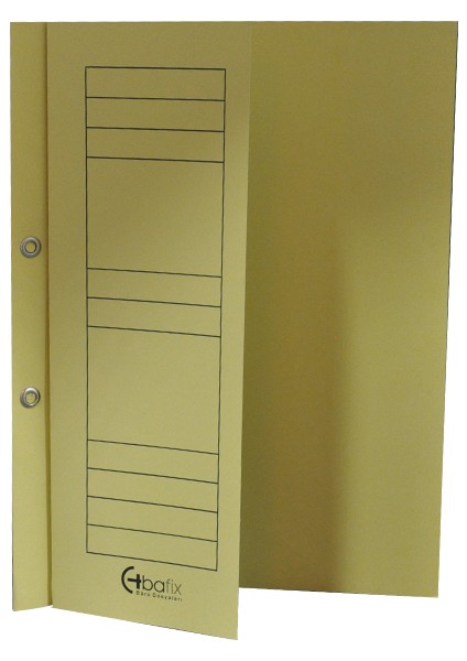 Yarım Kapak Dosya Karton Sarı