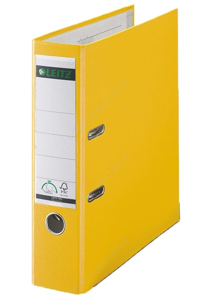 Büro Klasör Geniş Plastik Sarı 1010T