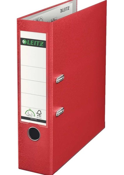 Büro Klasör Geniş Plastik Kırmızı 1010T