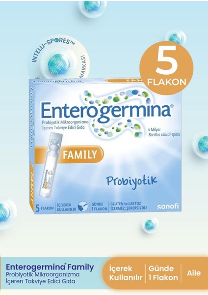 Asfstore Enterogermina Family 5 Flakon