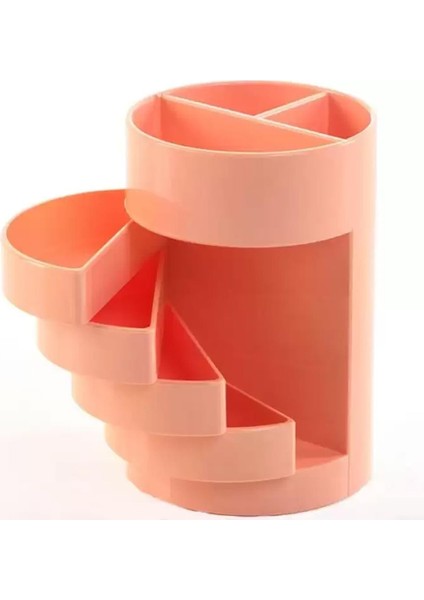 Masa Üstü Organizer Kalemlik Pastel Turuncu Klm 205
