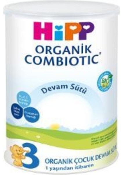 Asfstore Hipp 3 Organik Combiotik Devam Sütü 350 gr