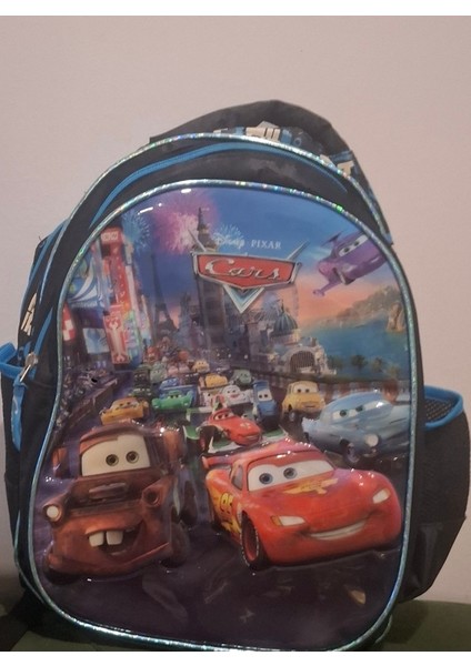 Pıxar Cars Okul Ilk Okul Çantası