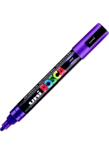 Posca 1.8-2.5 Su Bazlı Poster Markörü Mor Pc-5m