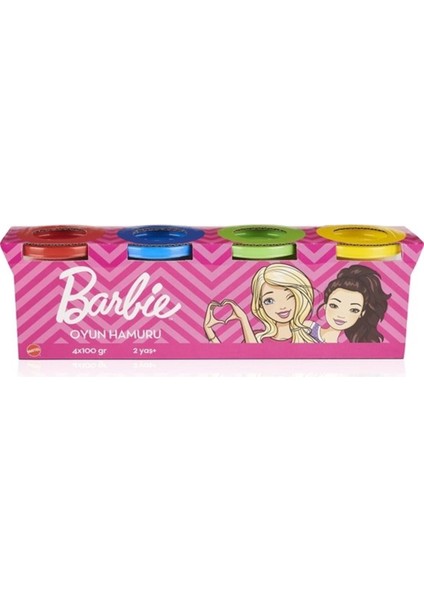 Oyun Hamuru 4 Lü (4X100 Gr.) GPN18