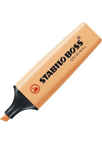 Fosforlu Kalem Boss Pastel-Mat Turuncu 70/125