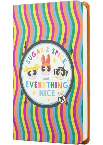 Sert Kapak Mini Defter The Powerpuff Girls Everything Nice Turuncu 80 Yp 9X14 DFT-388319