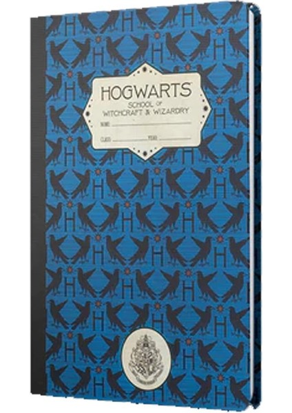 Sert Kapak Butik Defter Harry Potter Hogwarts Ravenclaw Lacivert 80 Yp 15X21 DFT-388173