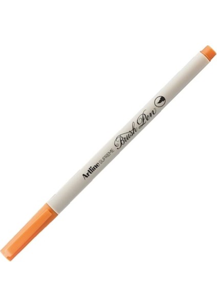 Supreme Brush Uçlu Kalem Pastel Turuncu Epfs-F