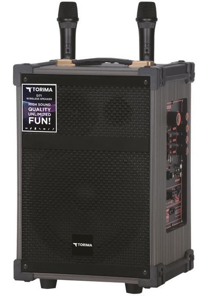 D71 Profesyonel Çift Mikrofonlu Bt Kablosuz Hoparlör Bass Ses Kutusu Speaker fiyatları