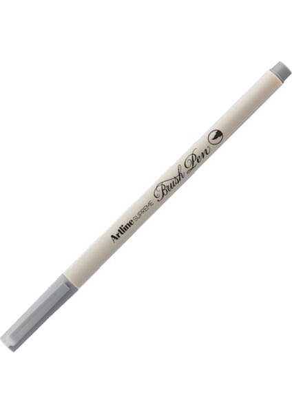 Supreme Brush Uçlu Kalem Pastel Gri Epfs-F