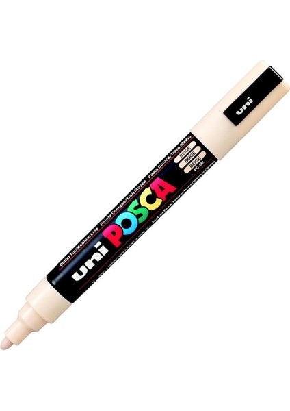 Posca 1.8-2.5 Su Bazlı Poster Markörü Bej Pc-5m