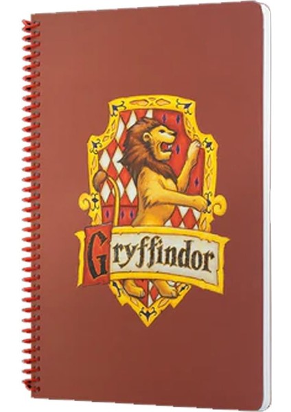 Spiralli Defter Harry Potter Gryffindor Kiremit Rengi 80 Yp 17X24 DFT-388562