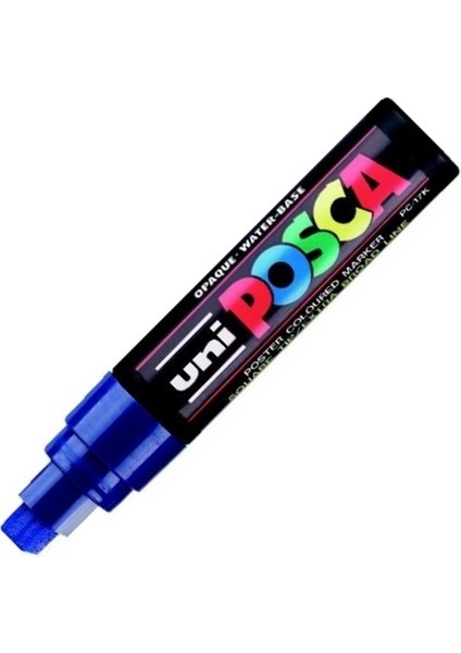 Posca 15.0 Su Bazlı Poster Markörü Mavi PC-17K