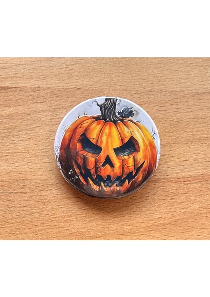 Accessories Cadılar Bayramı Halloween Temalı 58MM Metal Rozet 5 Adet indirimleri