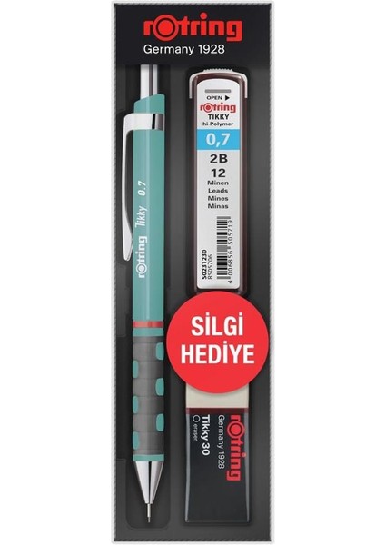 Okul Seti Tıkky Min Silgi 3 Lü 0.7 mm Deniz Mavi RO-KK07-07-DNZMAVI