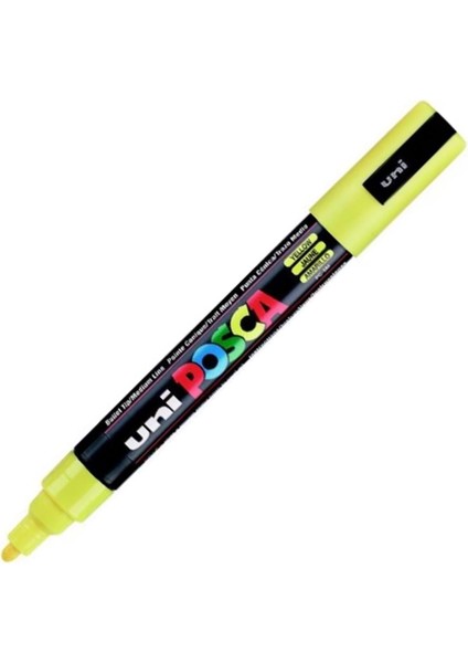 Posca 1.8-2.5 Su Bazlı Poster Markörü Sarı