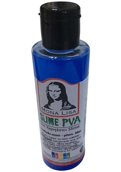 Sıvı Yapıştırıcı Slime 70 ml Fosforlu Mavi SL01-13