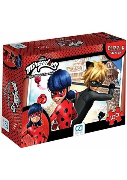 Ca Puzzle 100 - 1 Mıraculous 5002