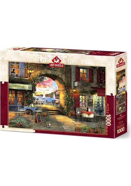 Puzzle 1000 Parça Sahil Restaurant 5220