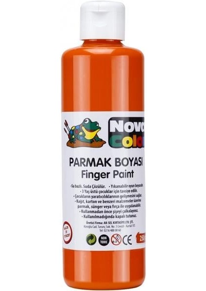 Parmak Boyası Turuncu 250 gr NC-449