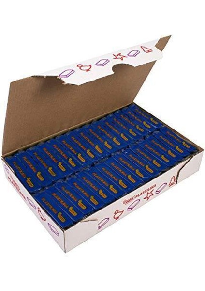 Oyun Hamuru Plaka 30 Lu 50 gr Lacivert 70/13