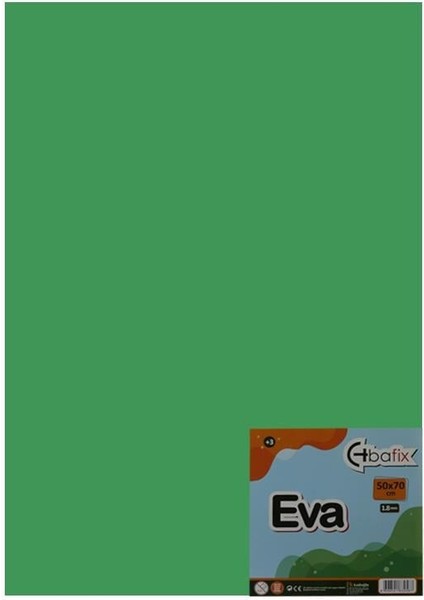Eva Düz Renk 50X70 Yeşil