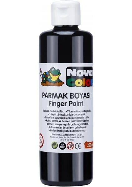 Parmak Boyası Siyah 250 gr NC-445