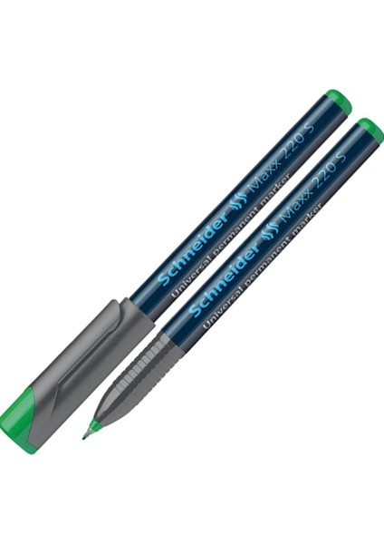 Asetat Kalemi Permanent 220 S Seri 0.4 mm Yeşil 112404