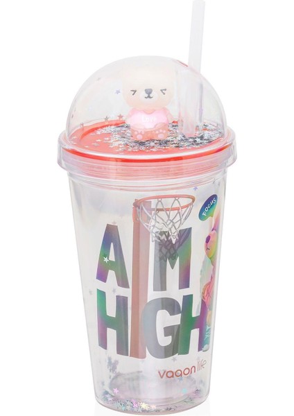 Pipetli Matara 450 ml Kırmızı