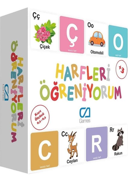 Ca Puzzle Eğitici Harfleri Öğreniyorum 5042