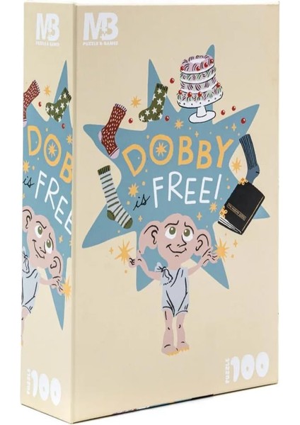 Puzzle 100 Parça Harry Potter Dobby Free PZL-388968