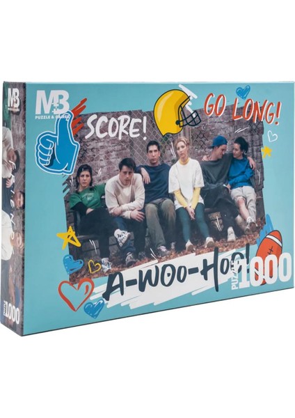 Puzzle 1000 Parça Friends Woohoo PZL-388791