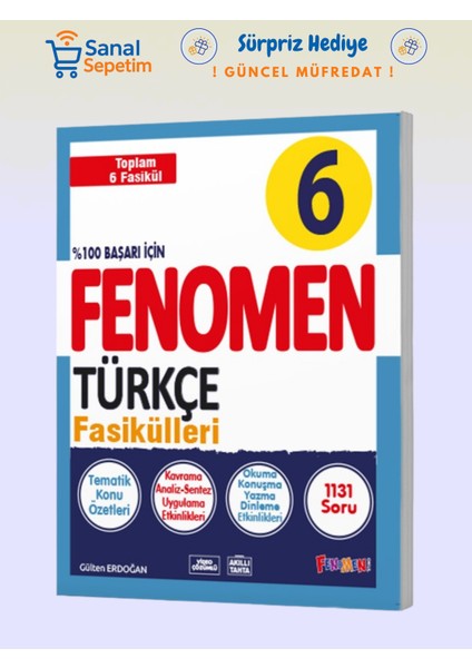 6. Sınıf Türkçe Fasikülleri (6 Fasikül)
