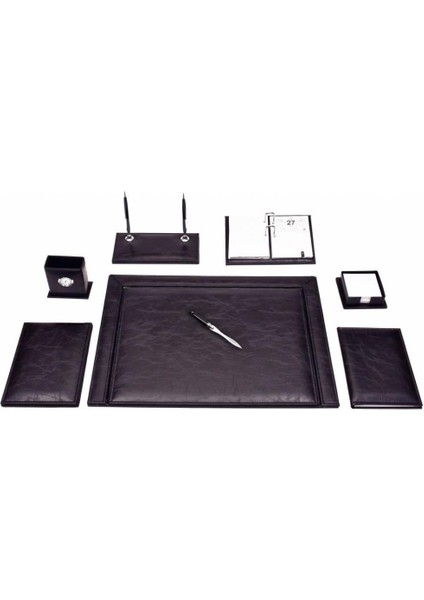 Sümen Takımı 11 Parça Lüks Çerçeveli Siyah 919