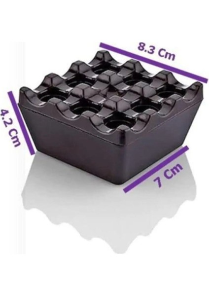 10 Adet Küllük, Izgara Küllük Siyah Melamin, Kül Tablası fiyatları