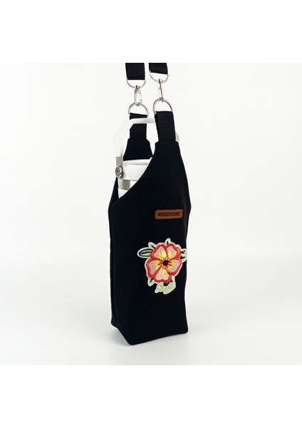 El Yapımı U Model Çiçek Matara Termos Kılıfı Iceflow 0,89