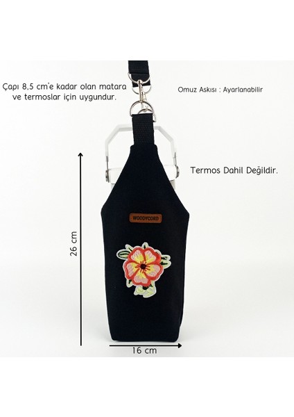 El Yapımı U Model Çiçek Matara Termos Kılıfı Iceflow 0,89 fiyatları