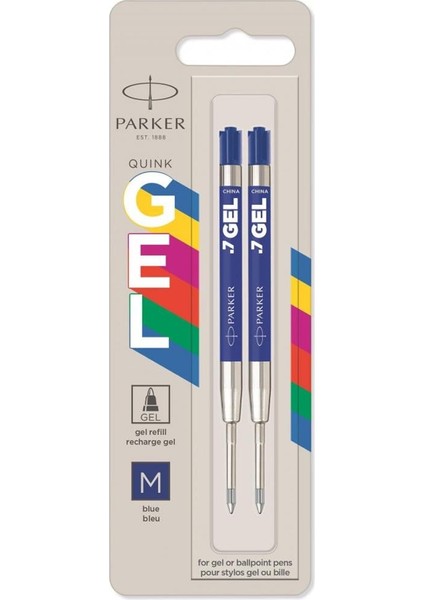 Ekonomik Tükenmez Refill 2 Li Bls M Uç Mavi