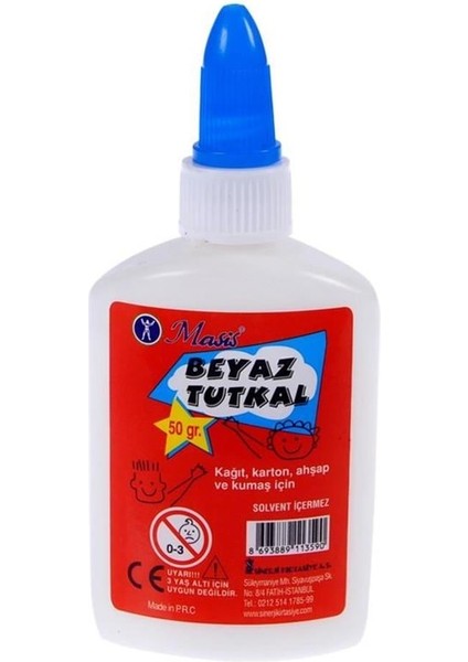 Tutkal 50 gr Beyaz 24 Lü TB50