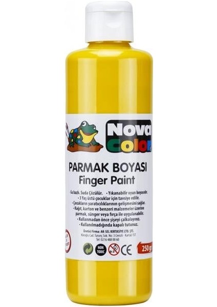 Parmak Boyası Sarı 250 gr NC-441
