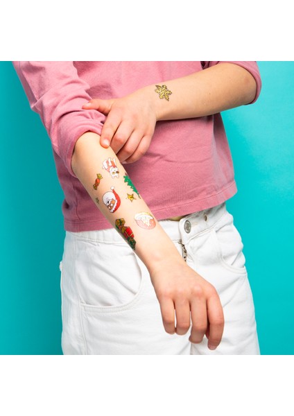 Tattoos Geçici Dövme -Ho Ho Ho fırsatları