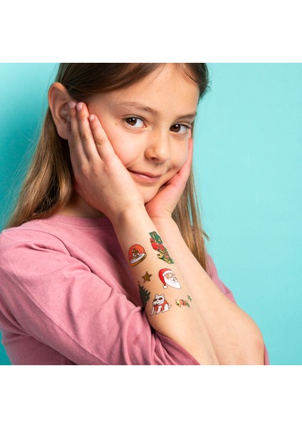 Tattoos Geçici Dövme -Ho Ho Ho indirimleri