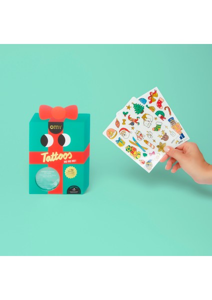 Tattoos Geçici Dövme -Ho Ho Ho